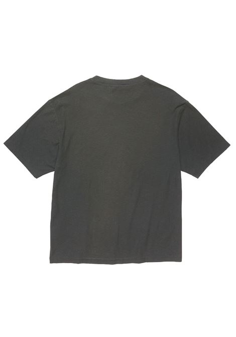 t-shirt logo relaxed fit unisex nero sbiadito ACNE STUDIOS | CL0196BM0